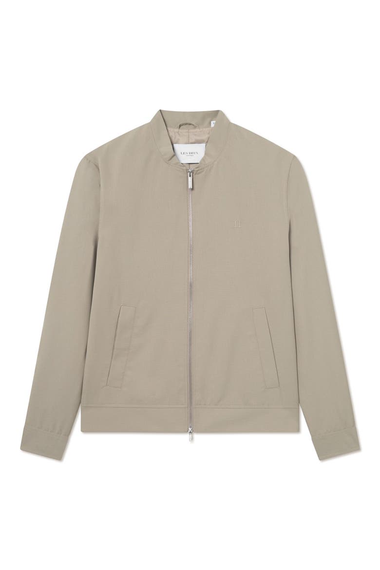 Como Solid Bomber Jacket 2.0, Alternate, color, DARK SAND