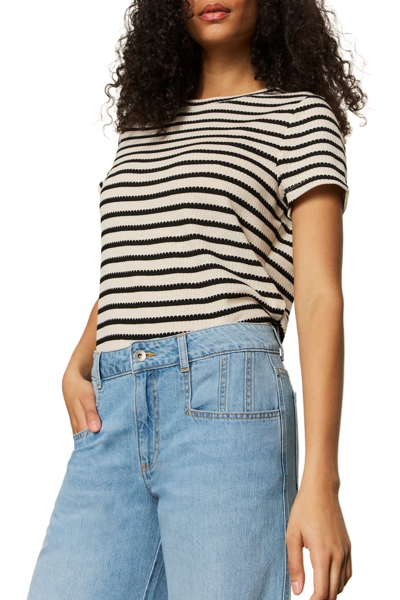 Highland Seamed Pocket Wide Leg Jeans, Alternate, color, SAIL AWAY