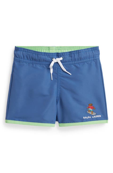 Kids' Embroidered Polo Bear Swim Trunks (Toddler & Little Kid)