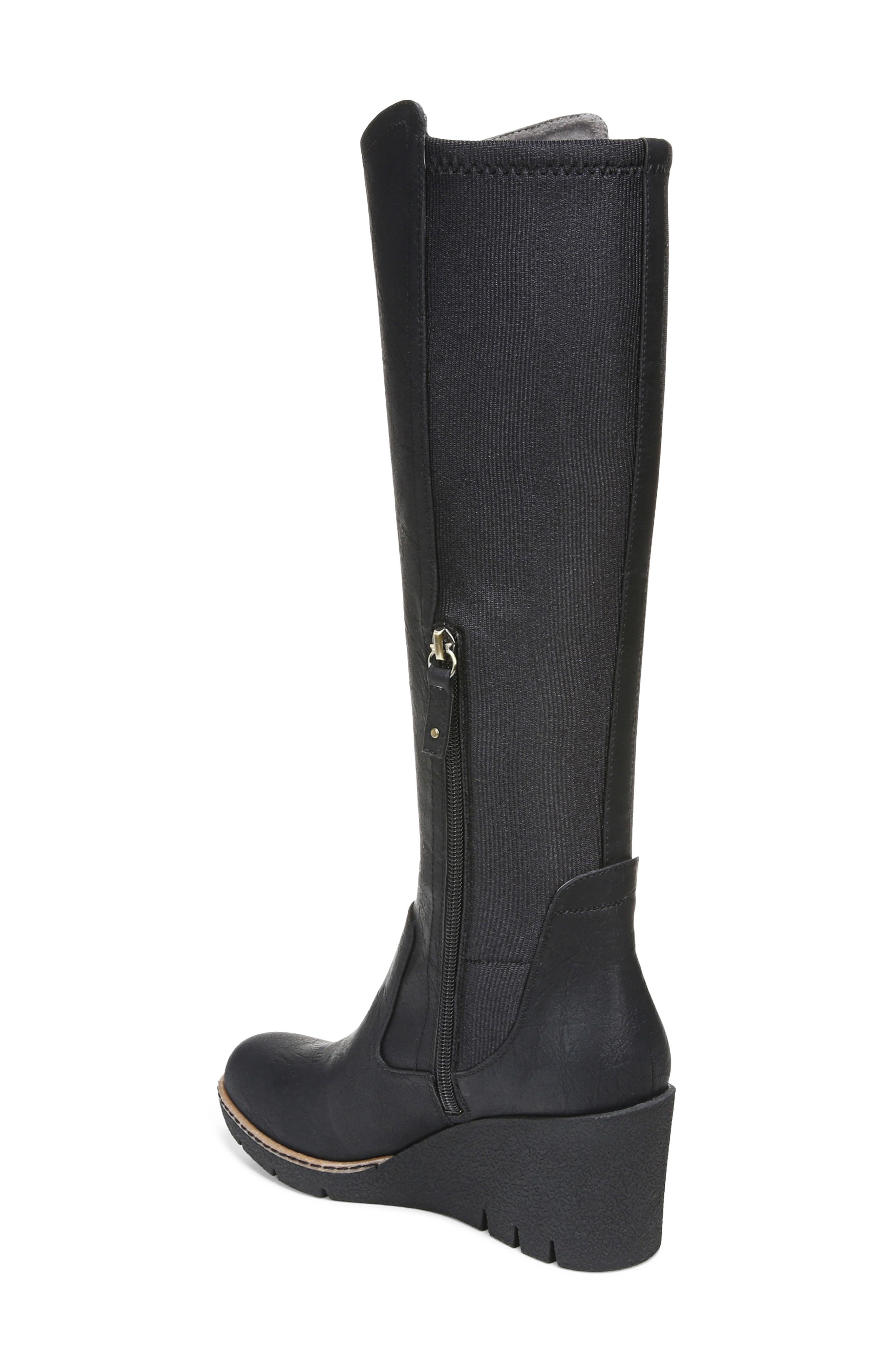 Dr. Scholl's Lindy Knee High Wedge Boot, Alternate, color, 