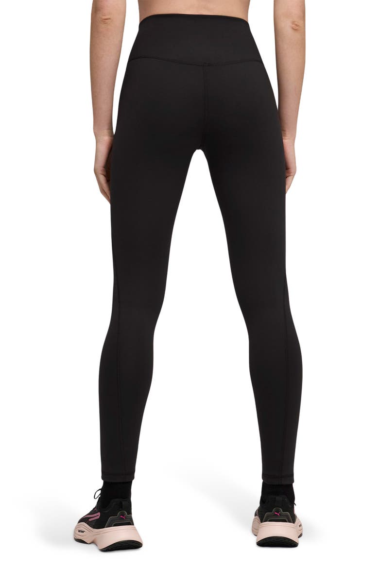 Cloudspun High Waist Performance Leggings, Alternate, color, PUMA BLACK