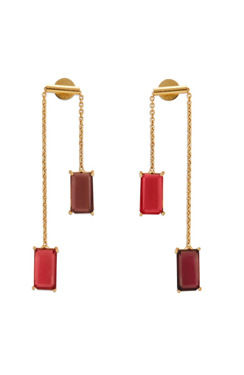 Dhwani Bansal KANDI EARRINGS, Main, color, Gold Plated