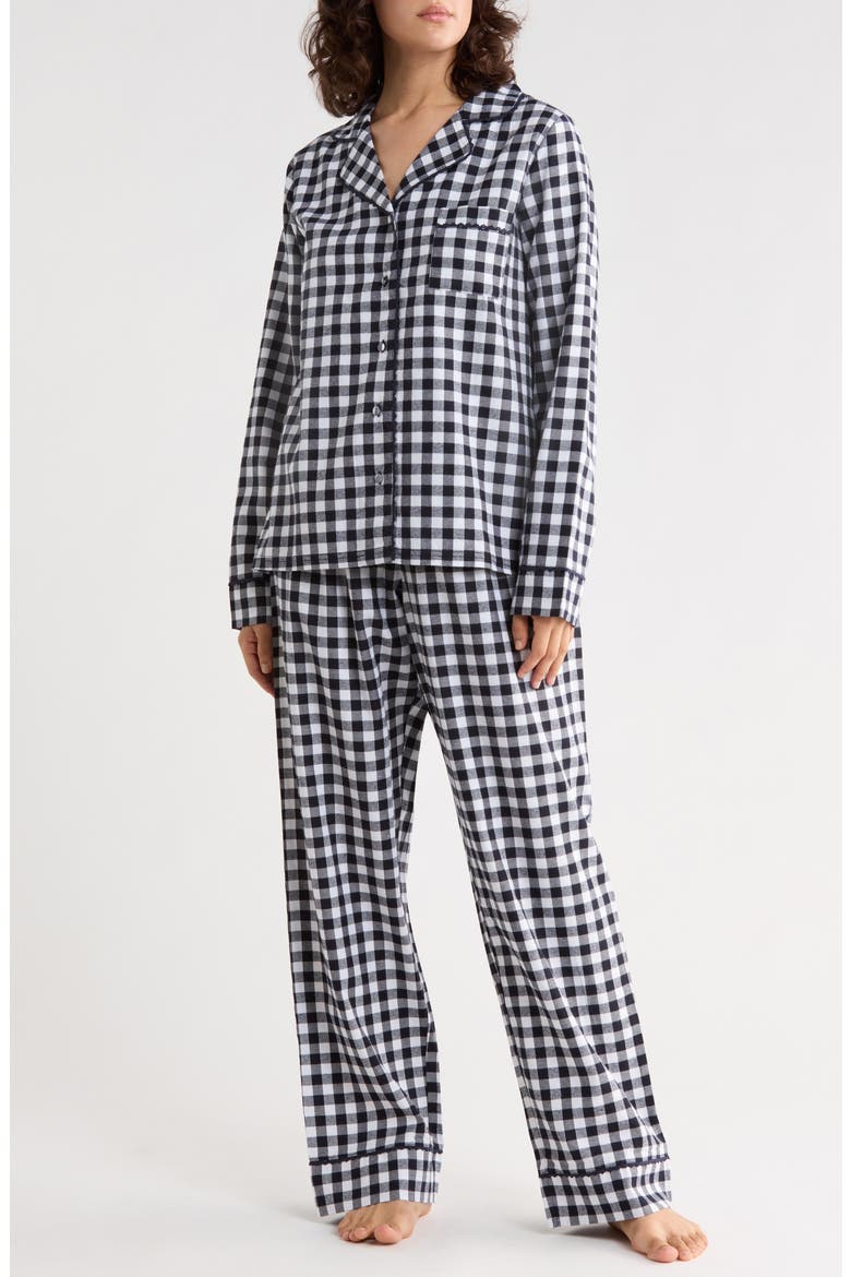 Gingham Pajamas, Main, color, UTILITY BLUE