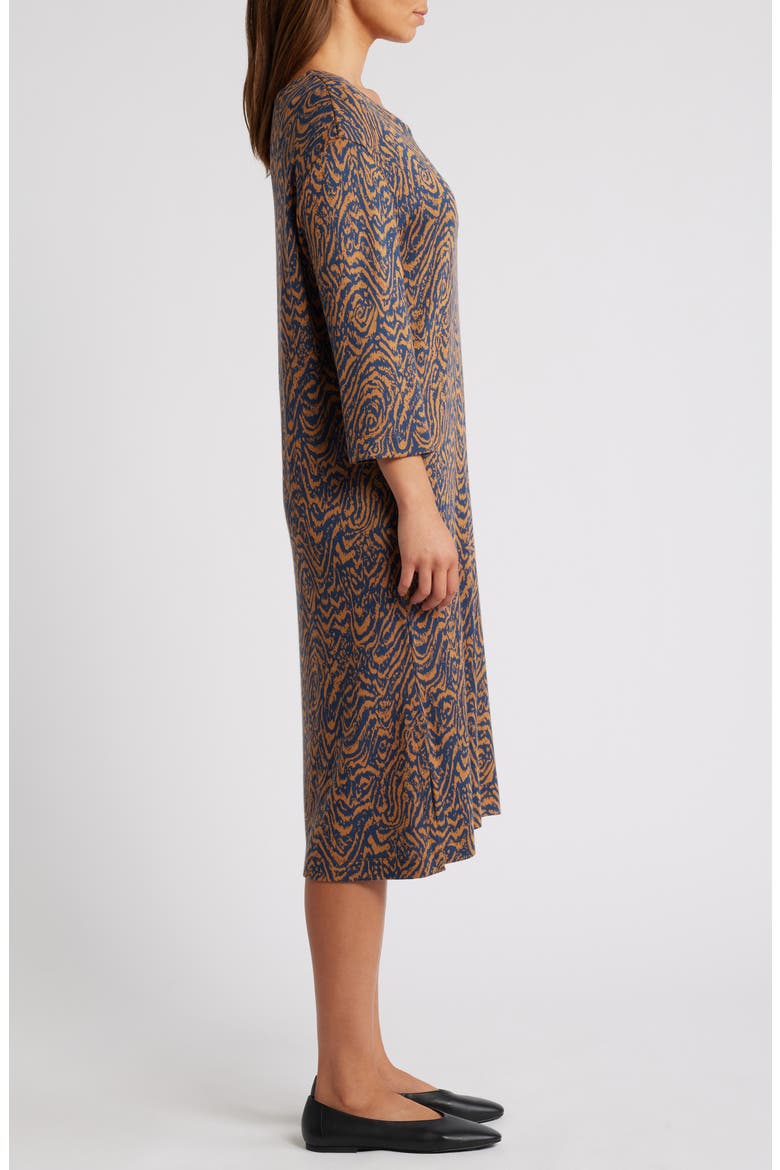 Nikita Print Long Sleeve Dress, Alternate, color, MOONLIT OCEAN