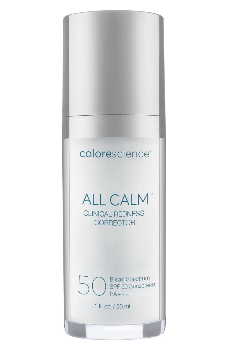 Colorescience <sup>®</sup> All Calm<sup>™</sup> Clinical Redness Corrector SPF 50 PA++++, Main, color,