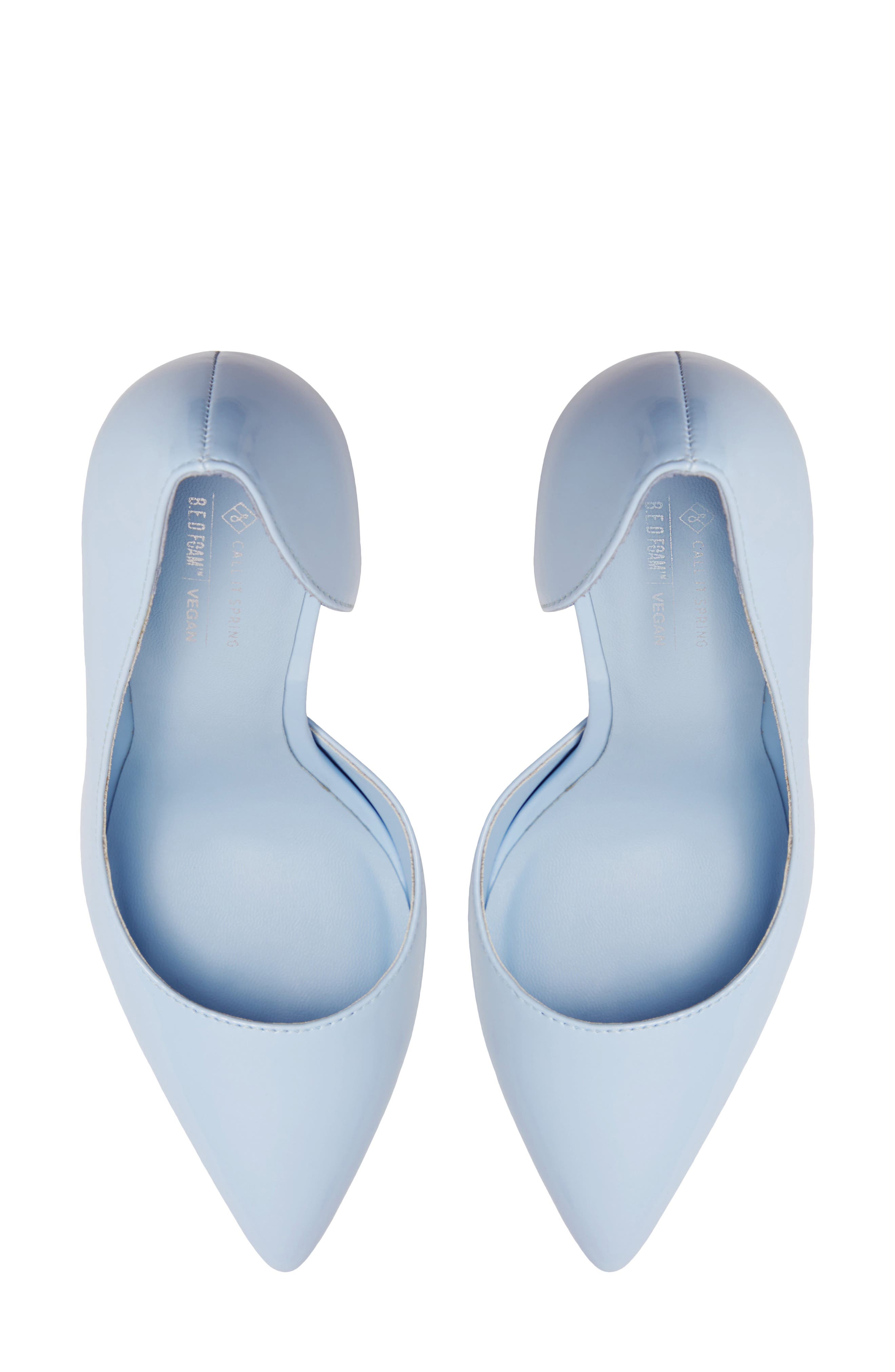 Mesmerize Half d'Orsay Pump, Alternate, color, LIGHT BLUE