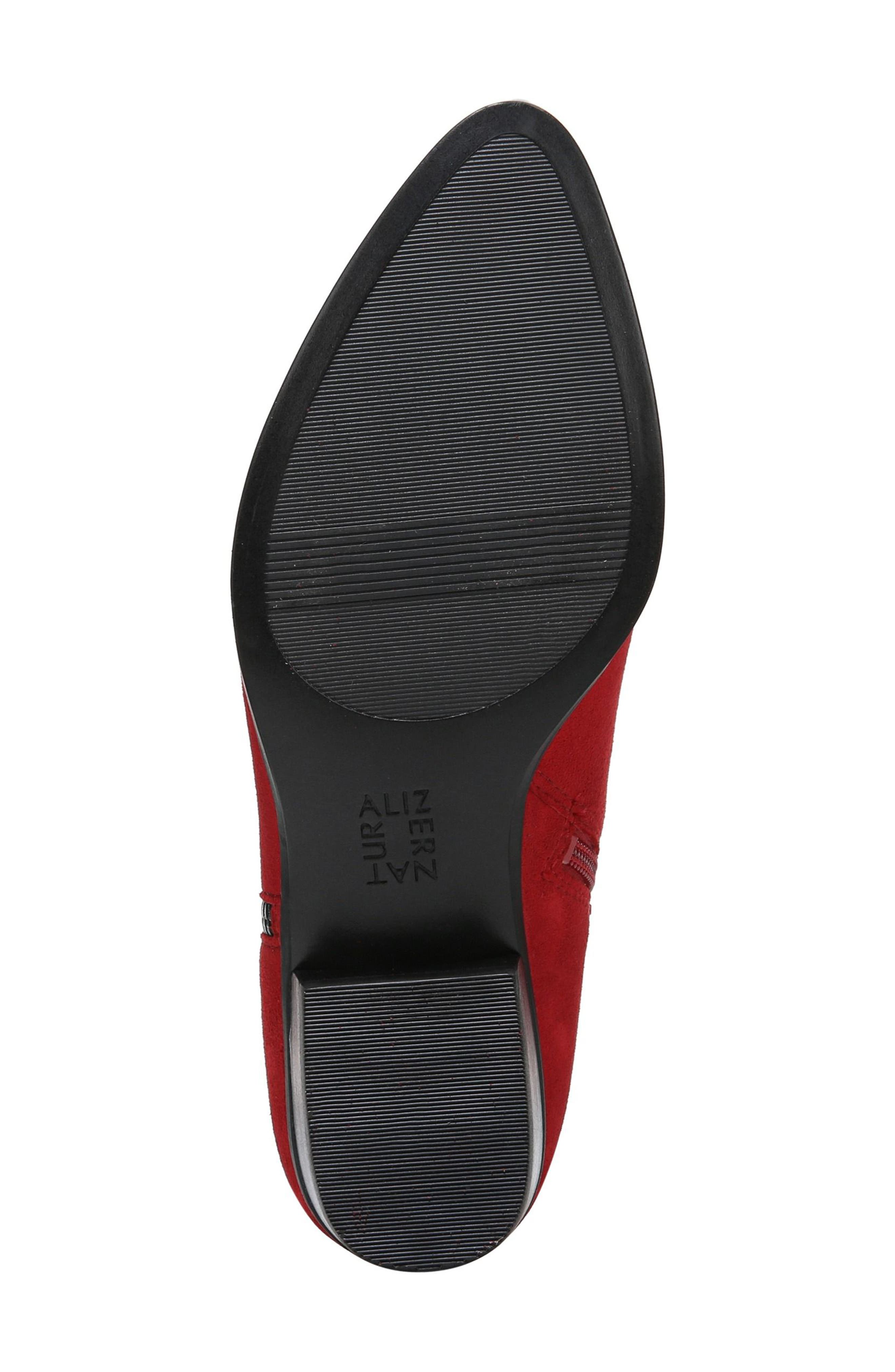 Blair Bootie, Alternate, color, RED SUEDE