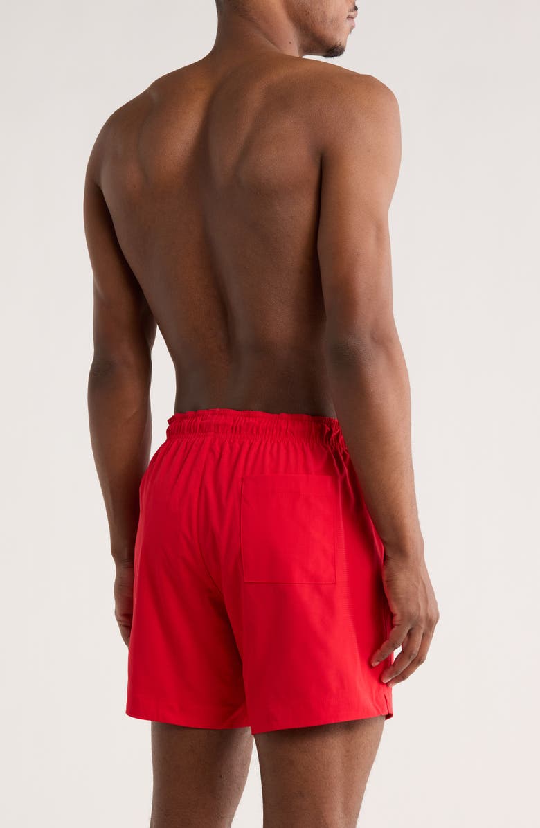 BOSS x Looney Tunes<sup>™</sup> Flo Swim Trunks, Alternate, color, Bright Red