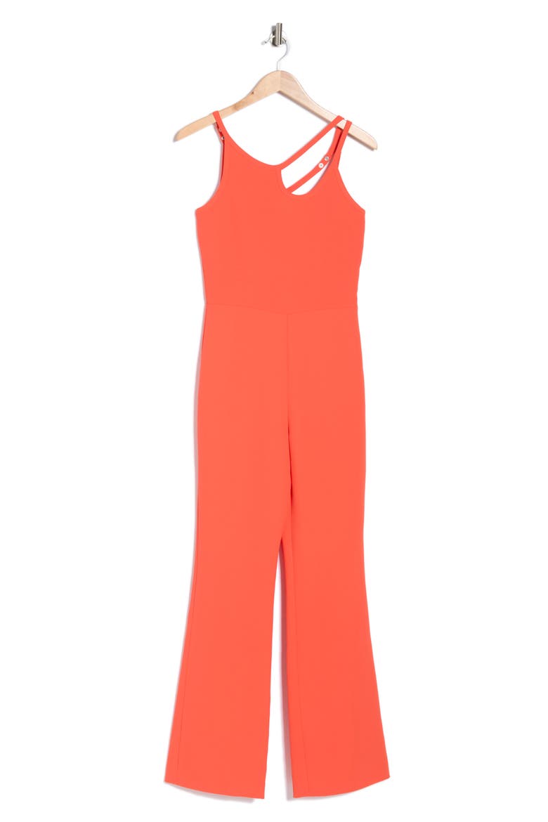 Cutout Jumpsuit, Alternate, color, ORANGE