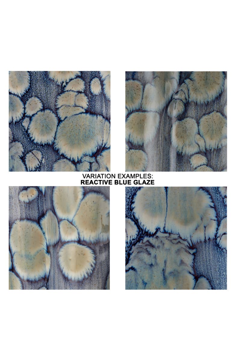 JAMIE YOUNG Flurry Ceramic Small Table Lamp with Linen Shade, Alternate, color, Blue