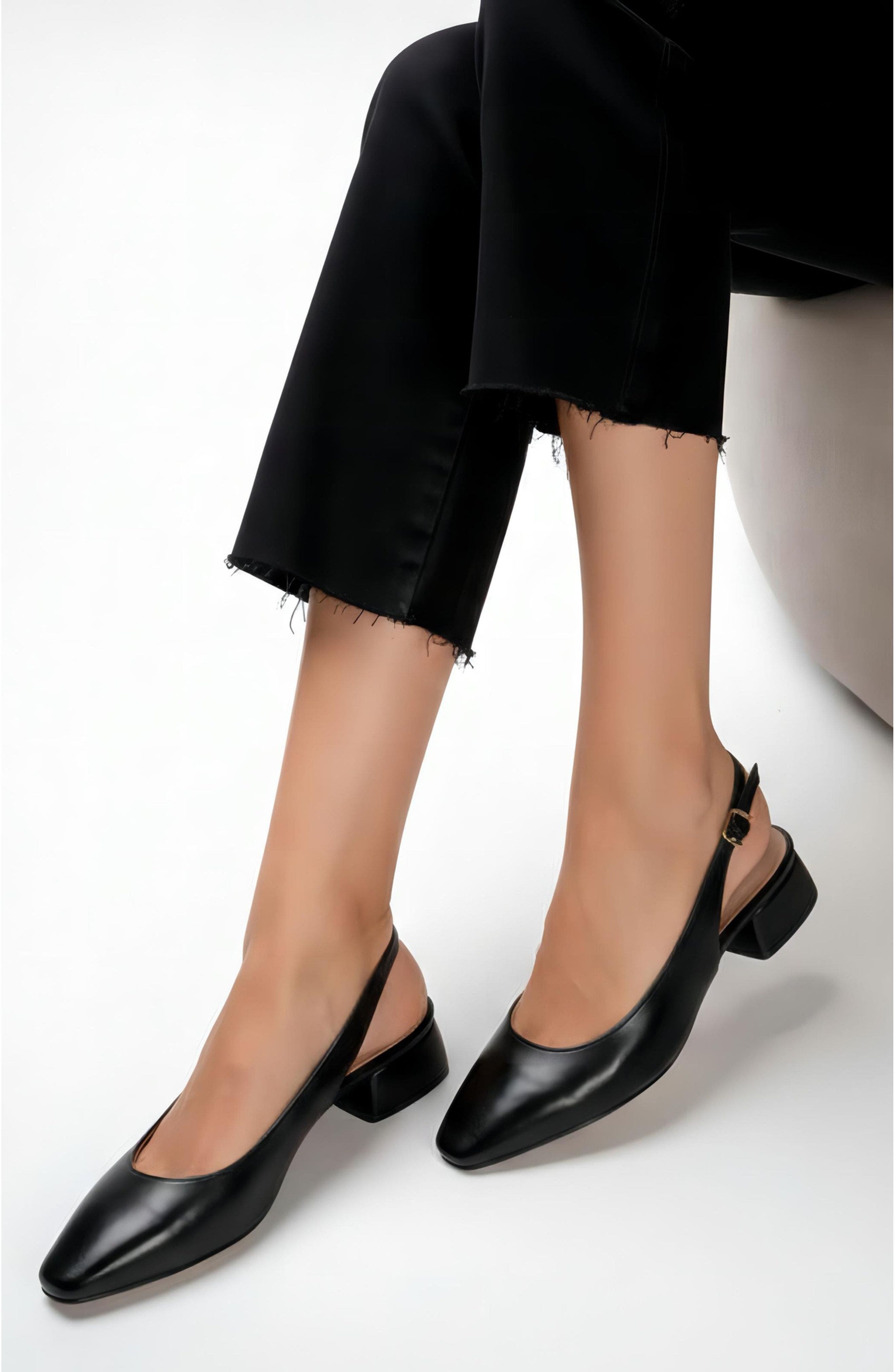 Menina Step Berta All Slingback Flat, Alternate, color, Black