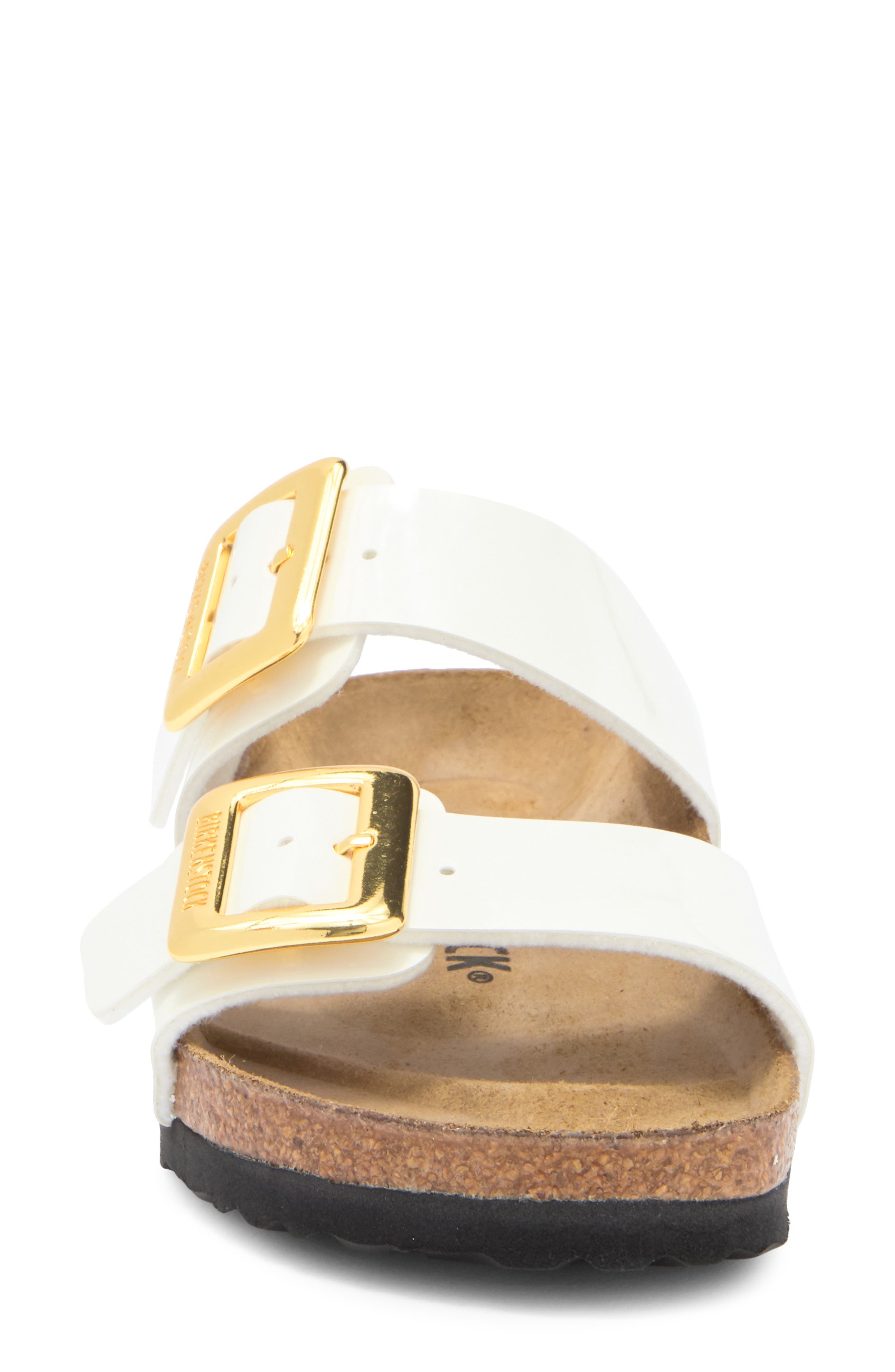 Birkenstock Sydney Luxe Buckle Slide Sandal, Alternate, color, 