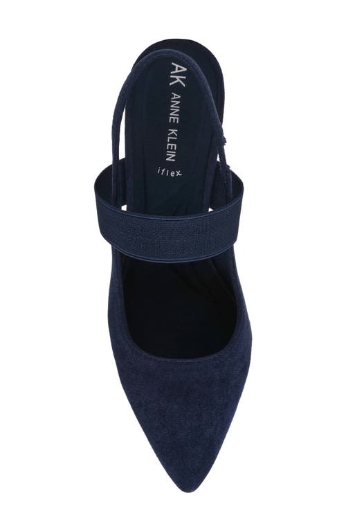 Anne Klein Issia Slingback Pointed Toe Pump