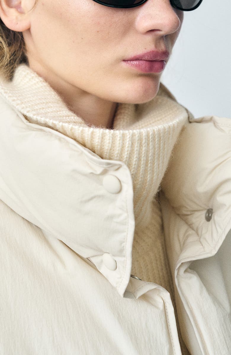 MANGO Quilted Puffer Coat, Alternate, color,