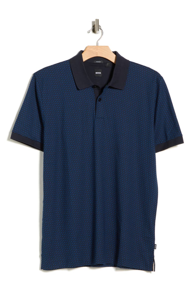 Parlay Short Sleeve Polo, Alternate, color, DARK BLUE