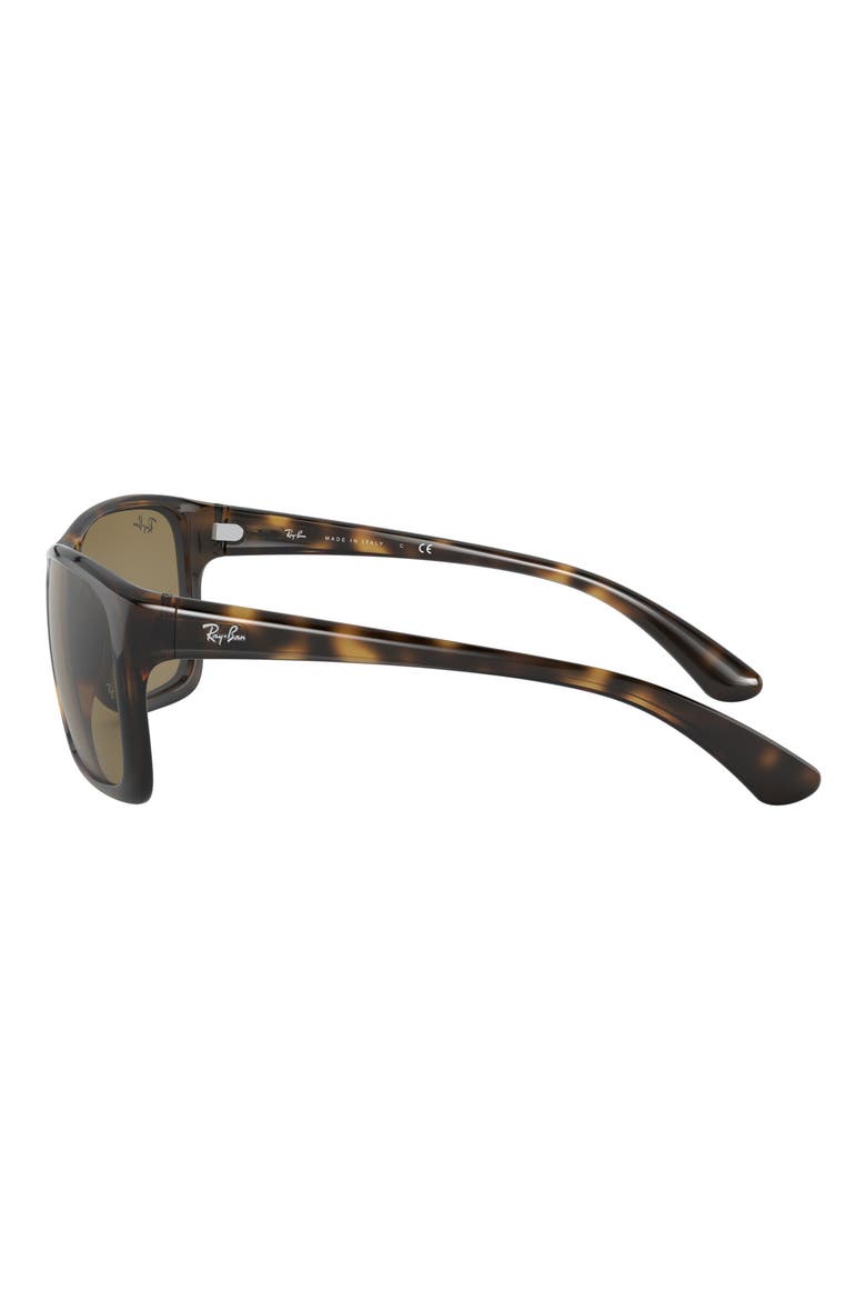 61mm Square Sunglasses, Alternate, color, HAVANA