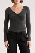 Free People Emma Long Sleeve Thermal Top