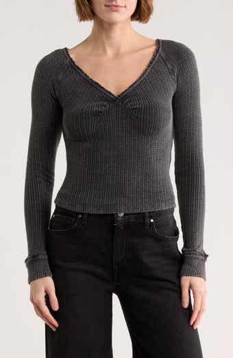 Free People Emma Long Sleeve Thermal Top