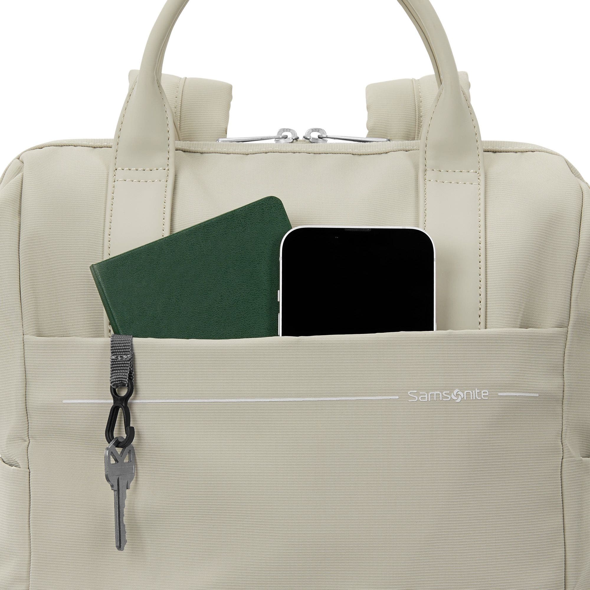 Better Than Basic 16" Convertible Backpack, Alternate, color, Limestone Grey