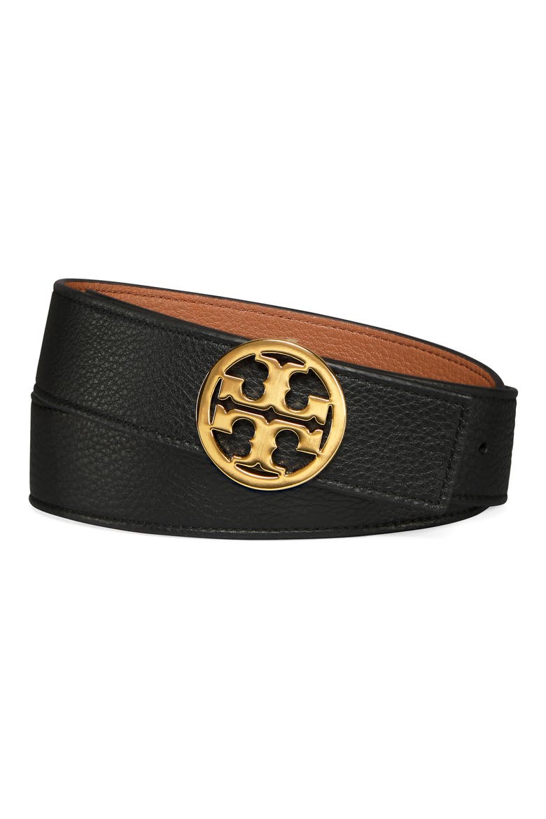 Reversible Logo Belt, Main, color, BLACK/ NEW CUOIO/ GOLD