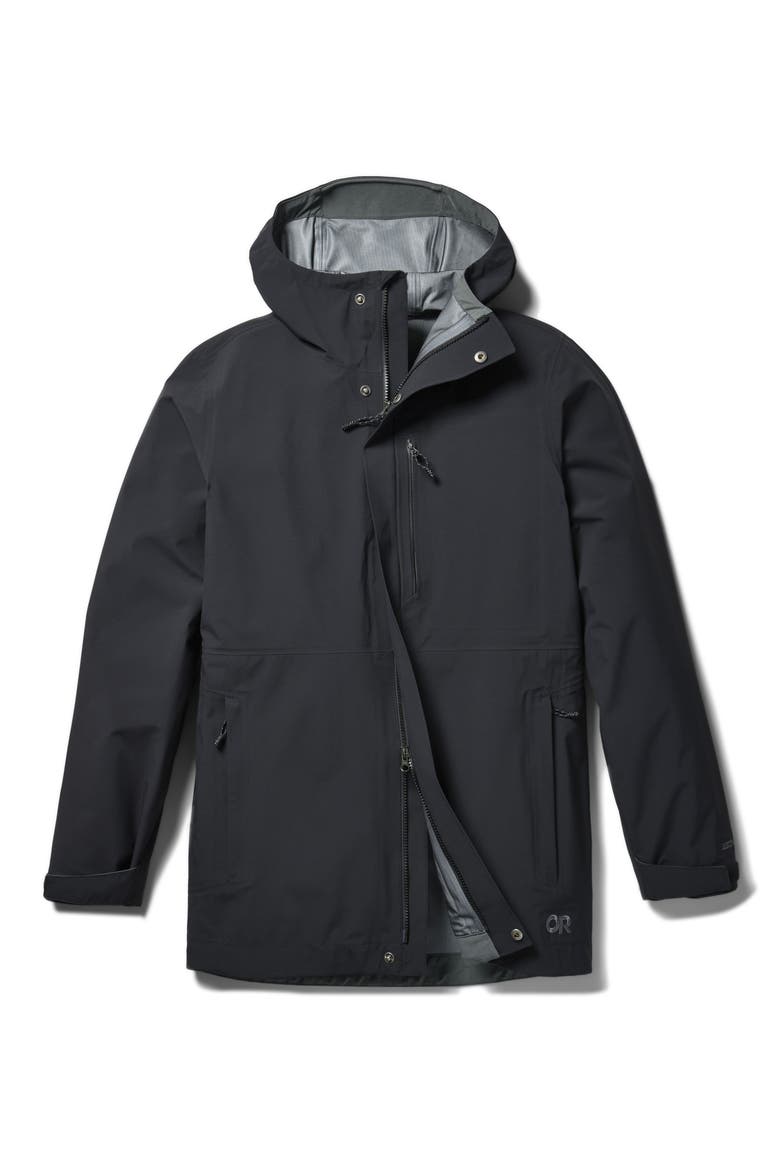 Foray 3L Trench, Alternate, color, BLACK
