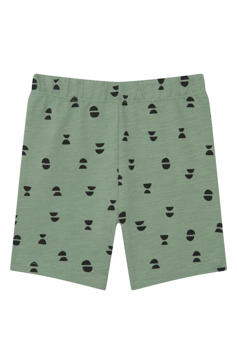 Petit Lem Kids' Dino Graphic T-Shirt, Sweatshirt & Shorts Set, Alternate, color, Dino