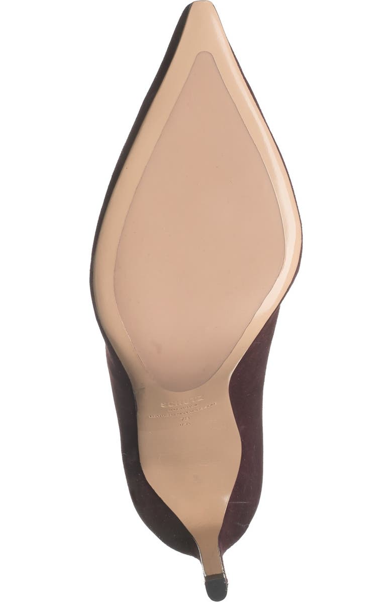Schutz Guinewer Suede Stiletto Pump, Alternate, color,