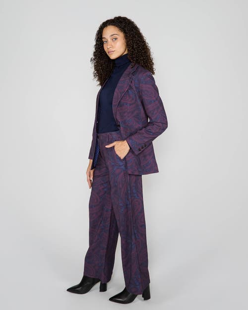 Lords Of Harlech Julia Tailored Jacket In Multi