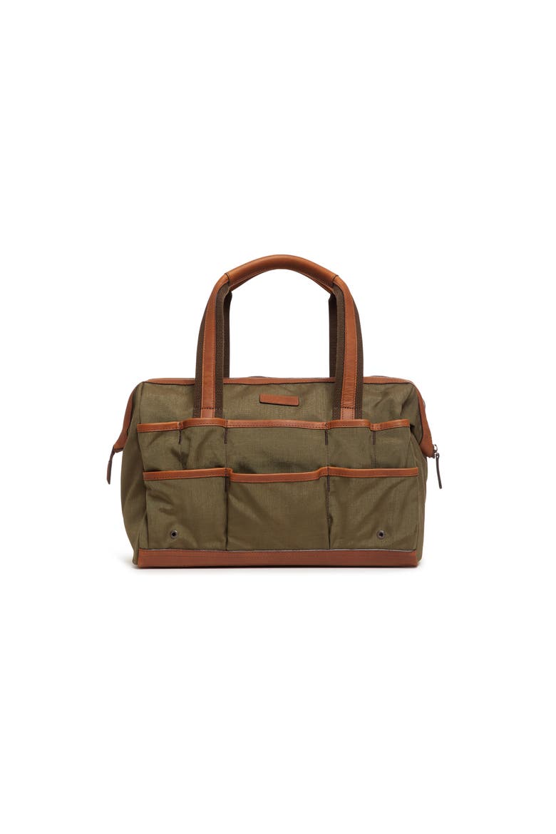 Don Ballistic and Leather Tool Carrier, Alternate, color, Olive