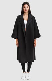 Belle & Bloom Stay Wild Oversized Wool Coat