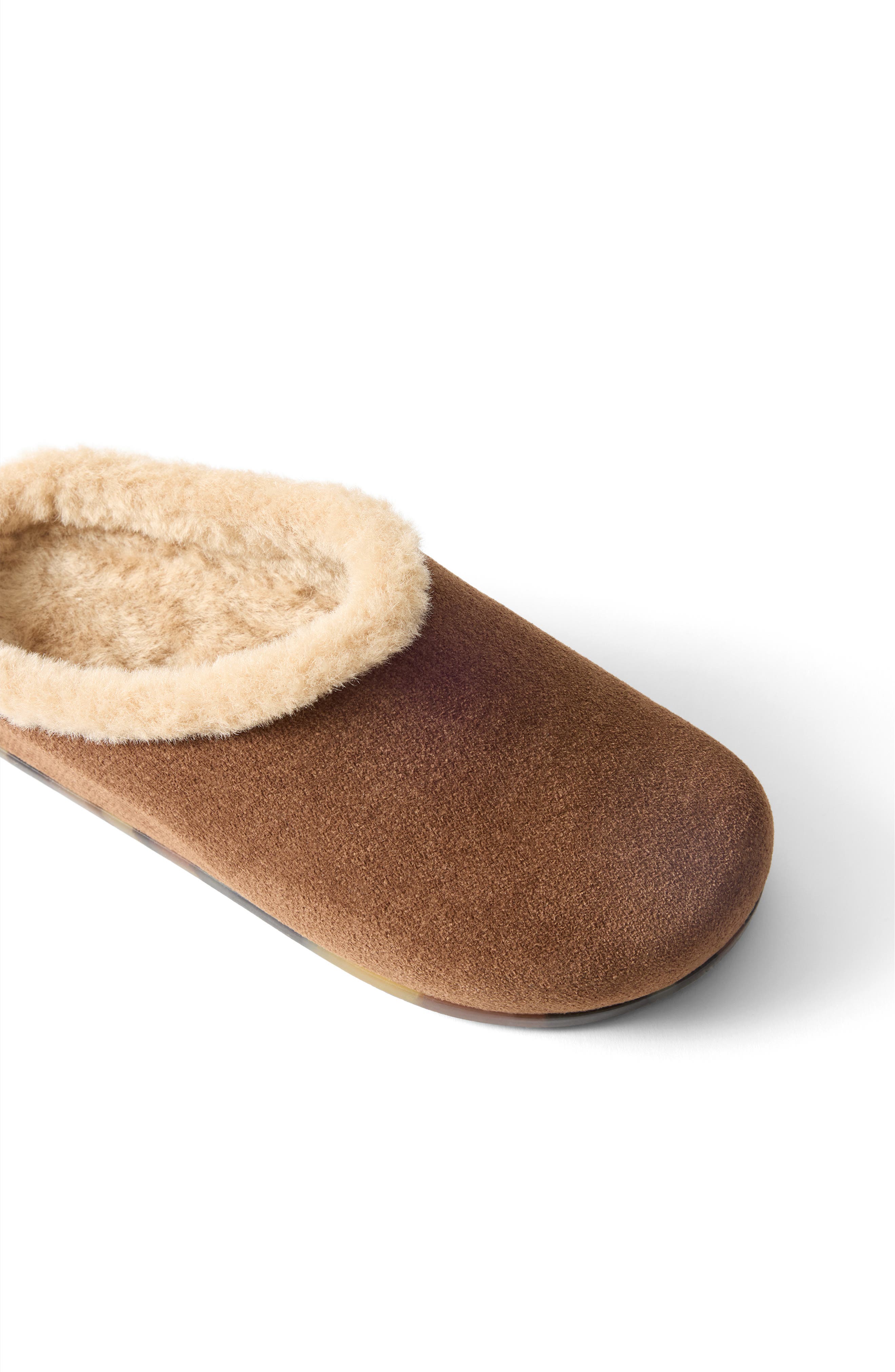 The Revelvet Après Faux Fur Lined Clog, Alternate, color, REVELVET CINNAMON