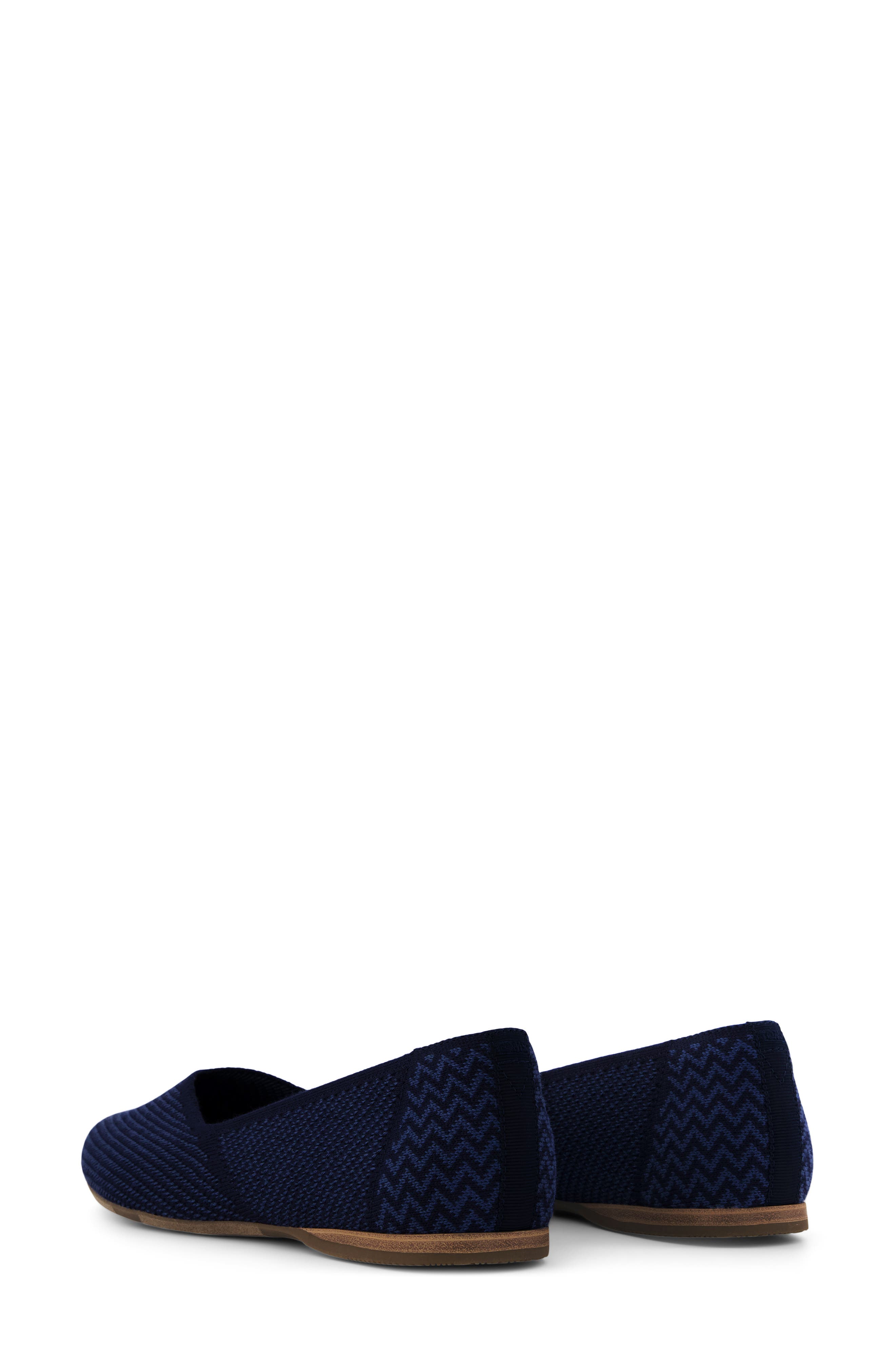 Gemma Ballet Flat, Alternate, color, NAVY