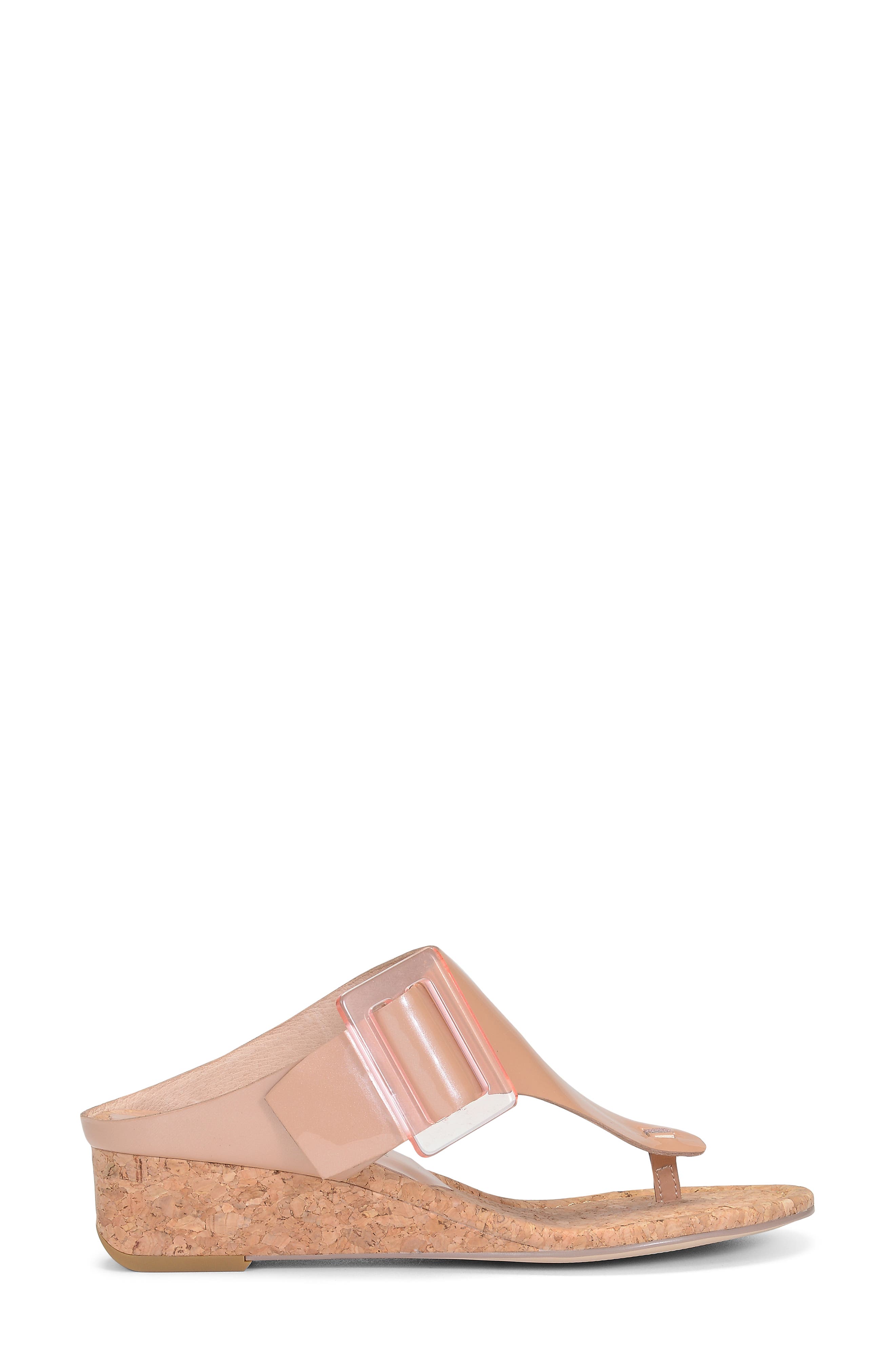 Oltina Slide Sandal, Alternate, color, ROSE FAUX PATENT LEATHER