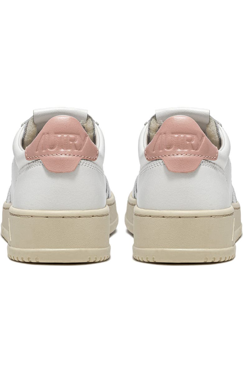 AUTRY Medalist Low Sneaker, Alternate, color, Leather/Leather White/Pink