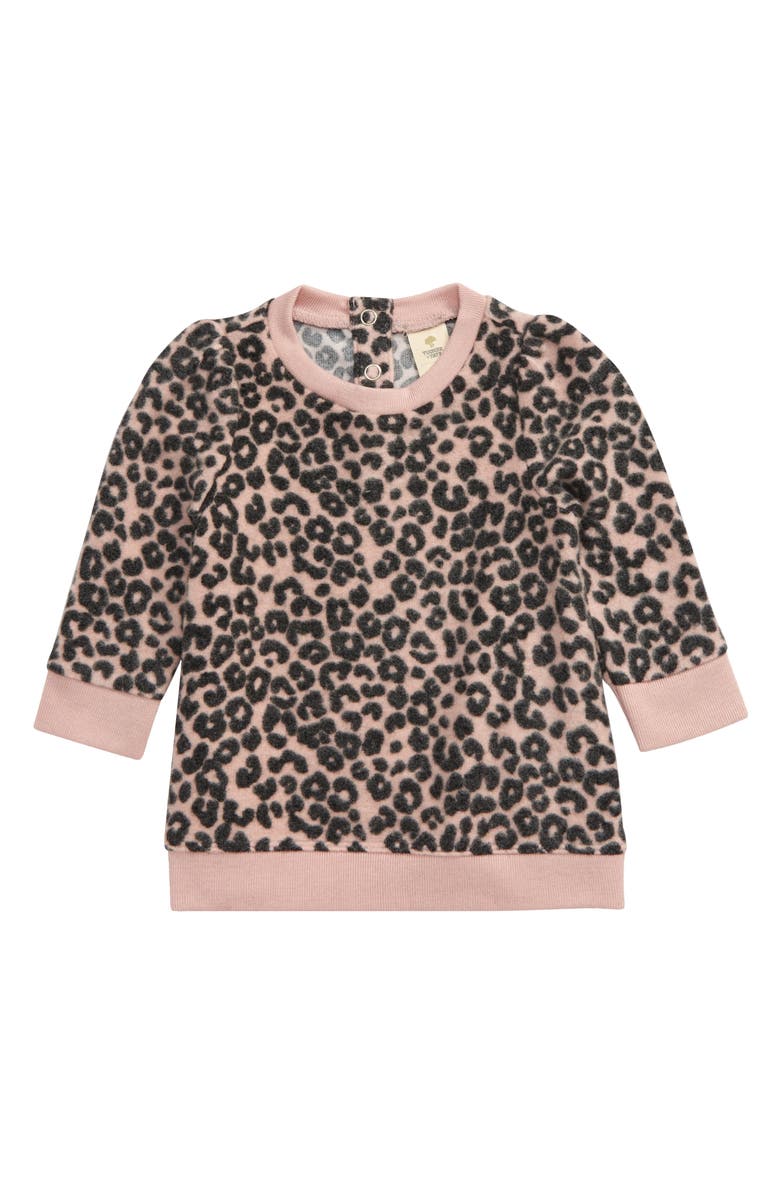 Tucker + Tate Puff Sleeve Fleece Top, Main, color, 