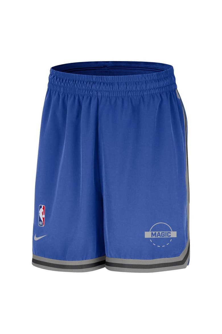 Men's Nike Blue Orlando Magic Authentic Practice DNA Woven Performance Shorts, Alternate, color, Blue
