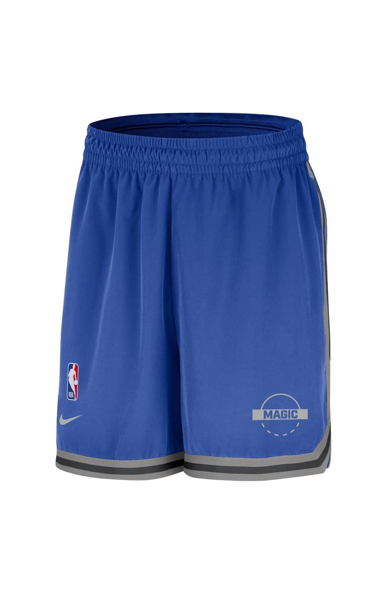 Nike Men's Nike Blue Orlando Magic Authentic Practice DNA Woven Performance Shorts, Alternate, color, Blue