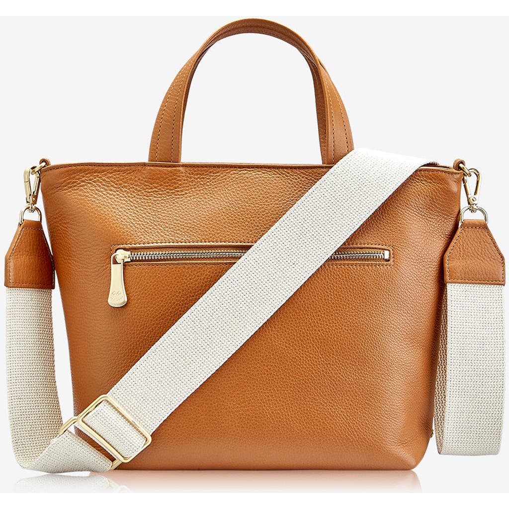 Gigi New York Marnie Satchel In Tan