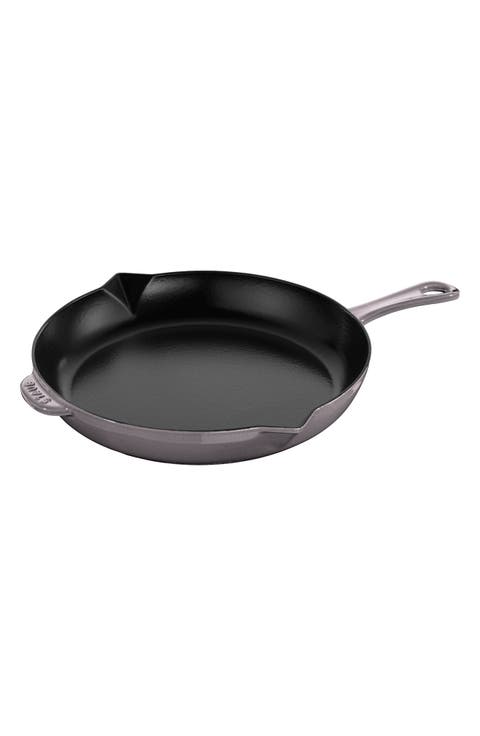 12-Inch Enameled Cast Iron Fry Pan