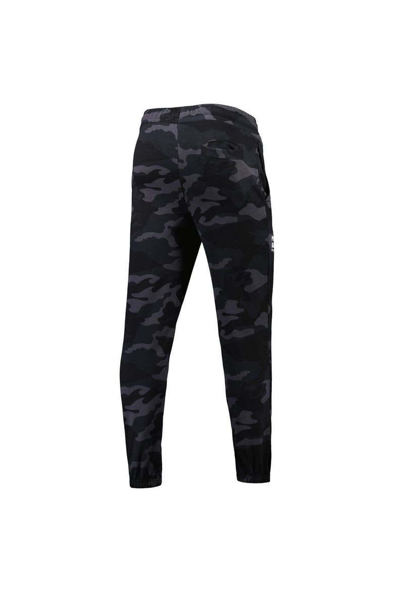 Men's New Era Black/Camo Philadelphia 76ers Tonal Joggers, Alternate, color, Black