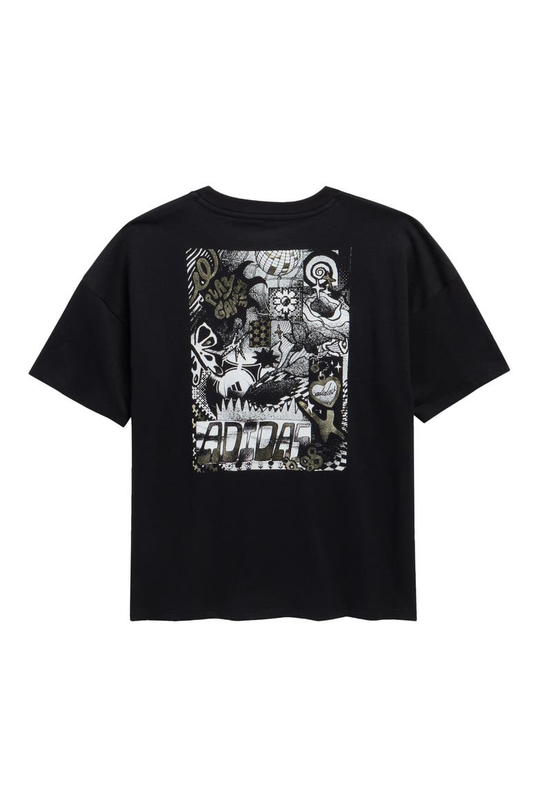 Kids' Boyfriend Graphic T-Shirt, Alternate, color, BLACK