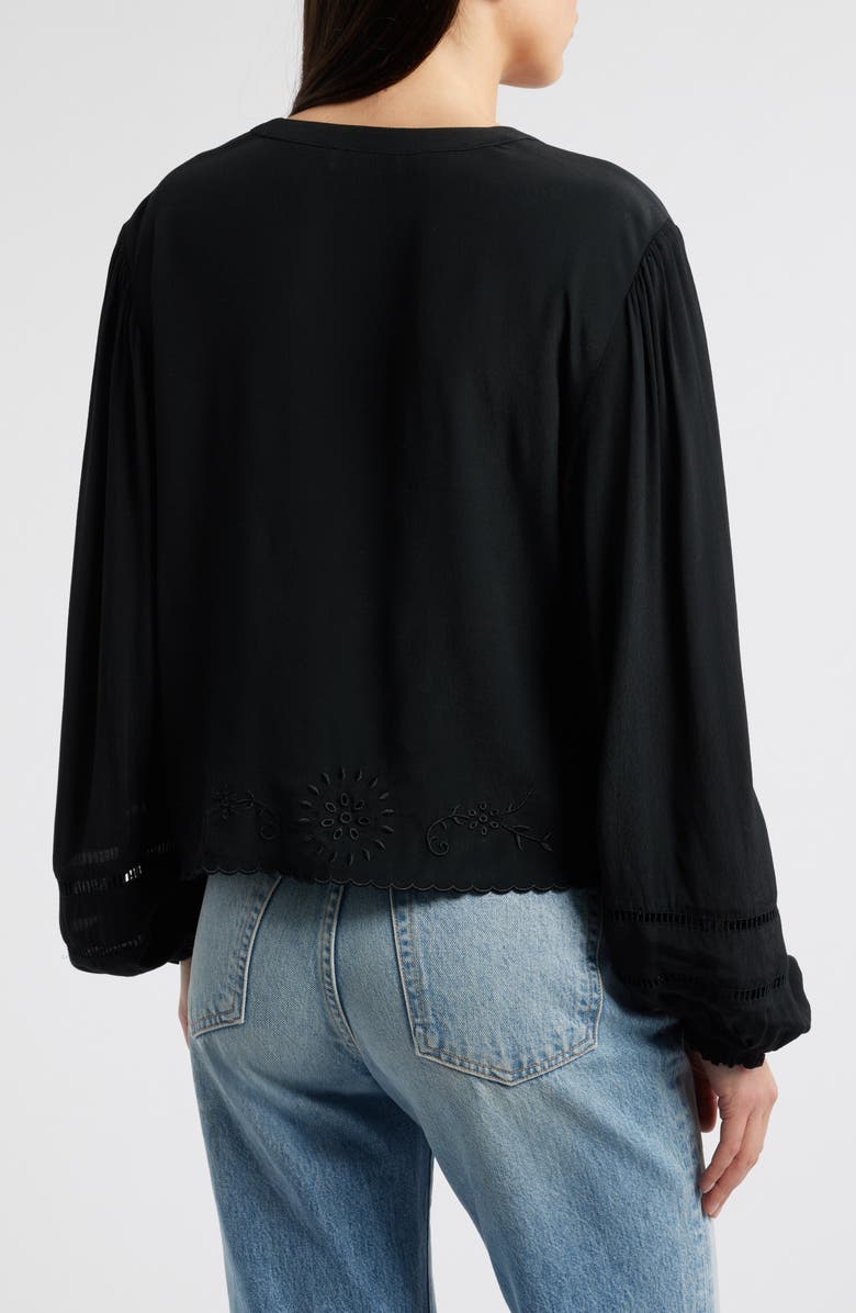 Treasure & Bond Embroidered Top, Alternate, color,