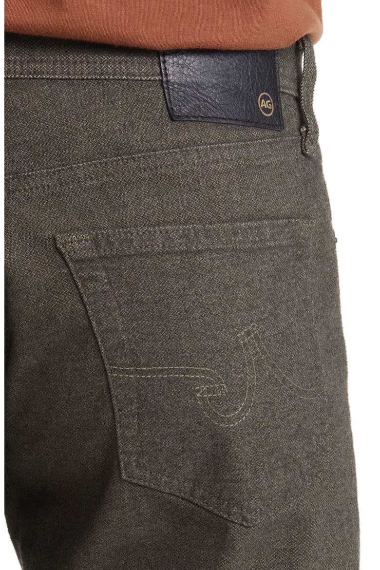 Everett Slim Straight Leg Pants, Alternate, color, FOREST MIST