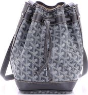 Pre-Owned Goyard Petit Flot Bucket Bag Coated Canvas PM