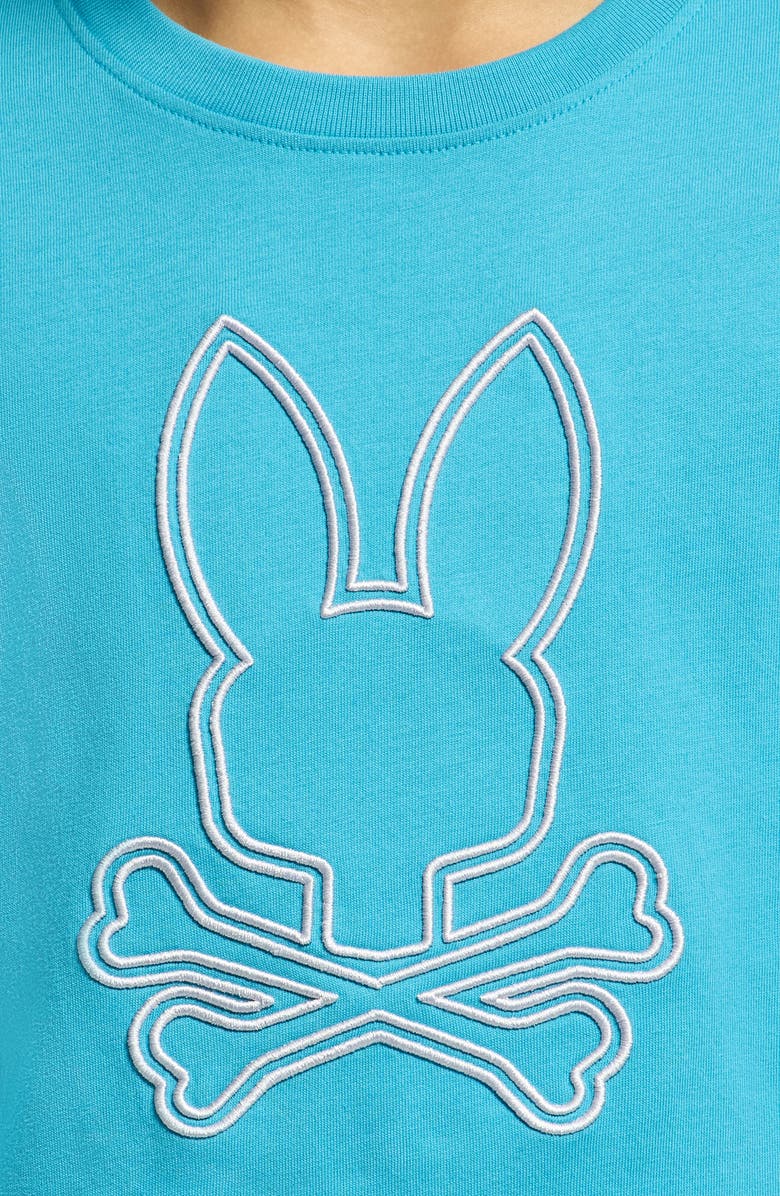 Psycho Bunny Kids' Durango Embroidered T-Shirt, Alternate, color, 