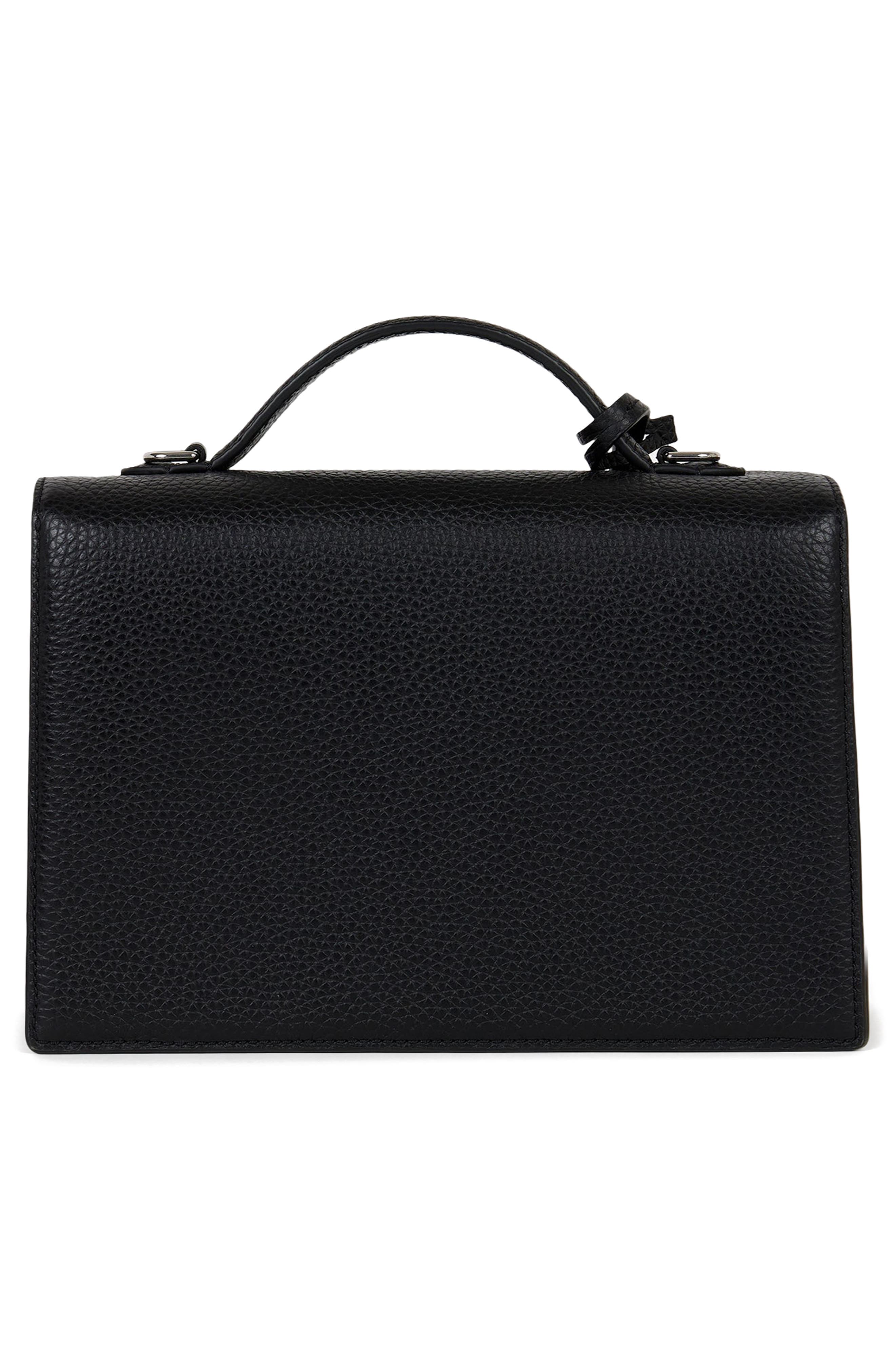 WE-AR4 The Retro Trunk Crossbody Bag, Alternate, color, Black