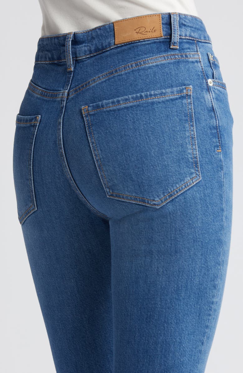Rails Sunset High Waist Slim Fit Crop Flare Jeans, Alternate, color, Tidal Wave