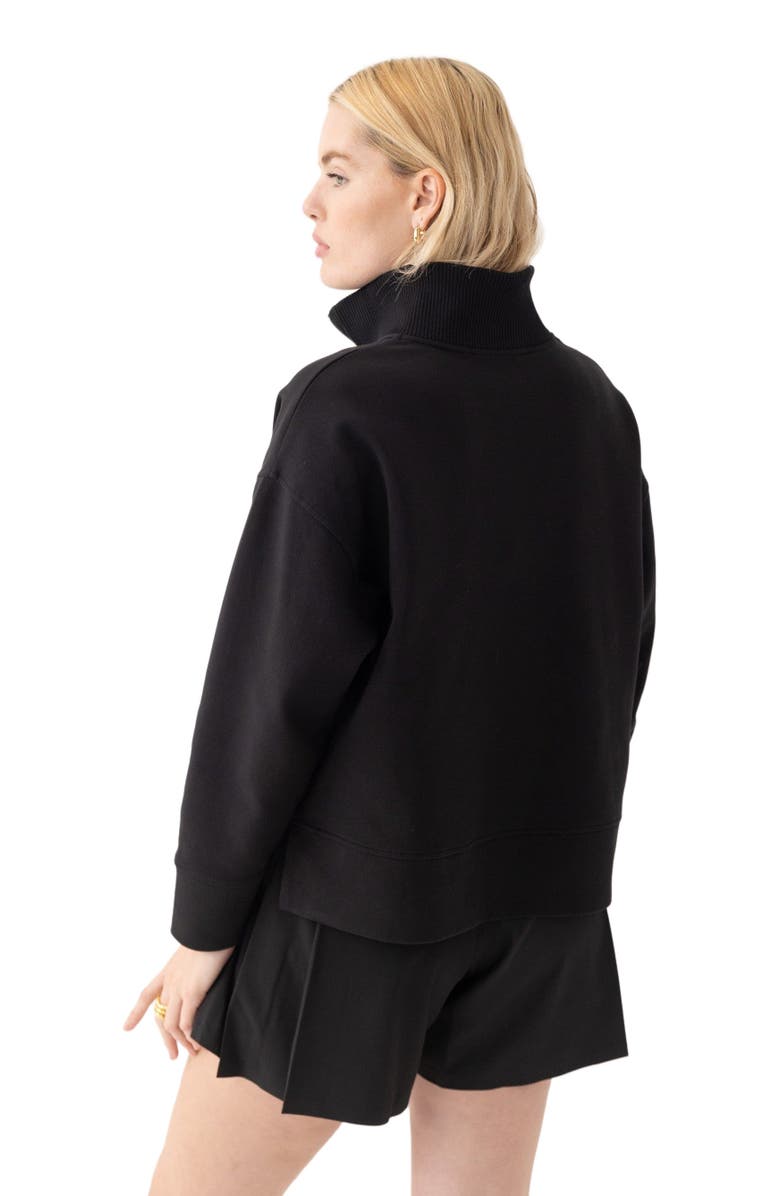 Honors The Half-Zip Pullover, Alternate, color, Black