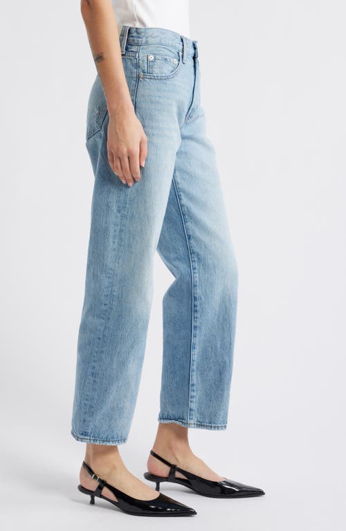 PISTOLA PISTOLA LEXI DISTRESSED ANKLE WIDE LEG JEANS