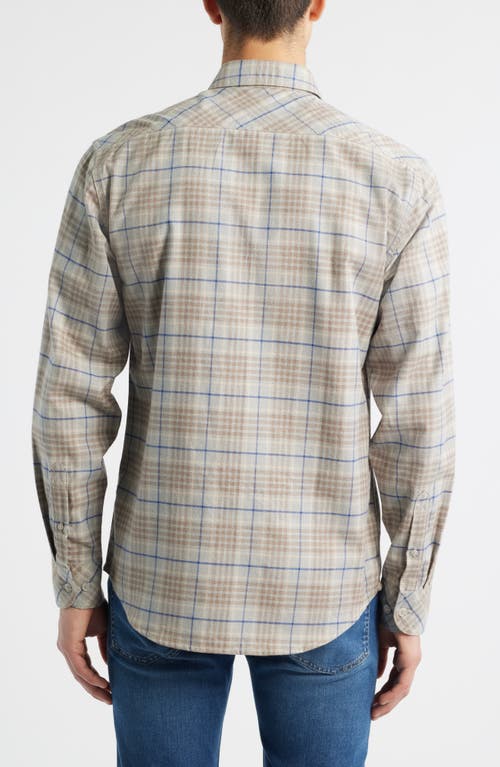 James Campbell Espana Trim Fit Plaid Cotton Button-up Shirt In Multi